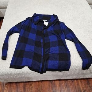 Xl blue sweater  serendipity